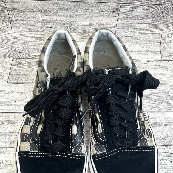 VANS‎ Off The Wall Canvas B&W Checkerboard Sneaker (Men Size 6, Women Size 7.5) - Picture 4 of 11